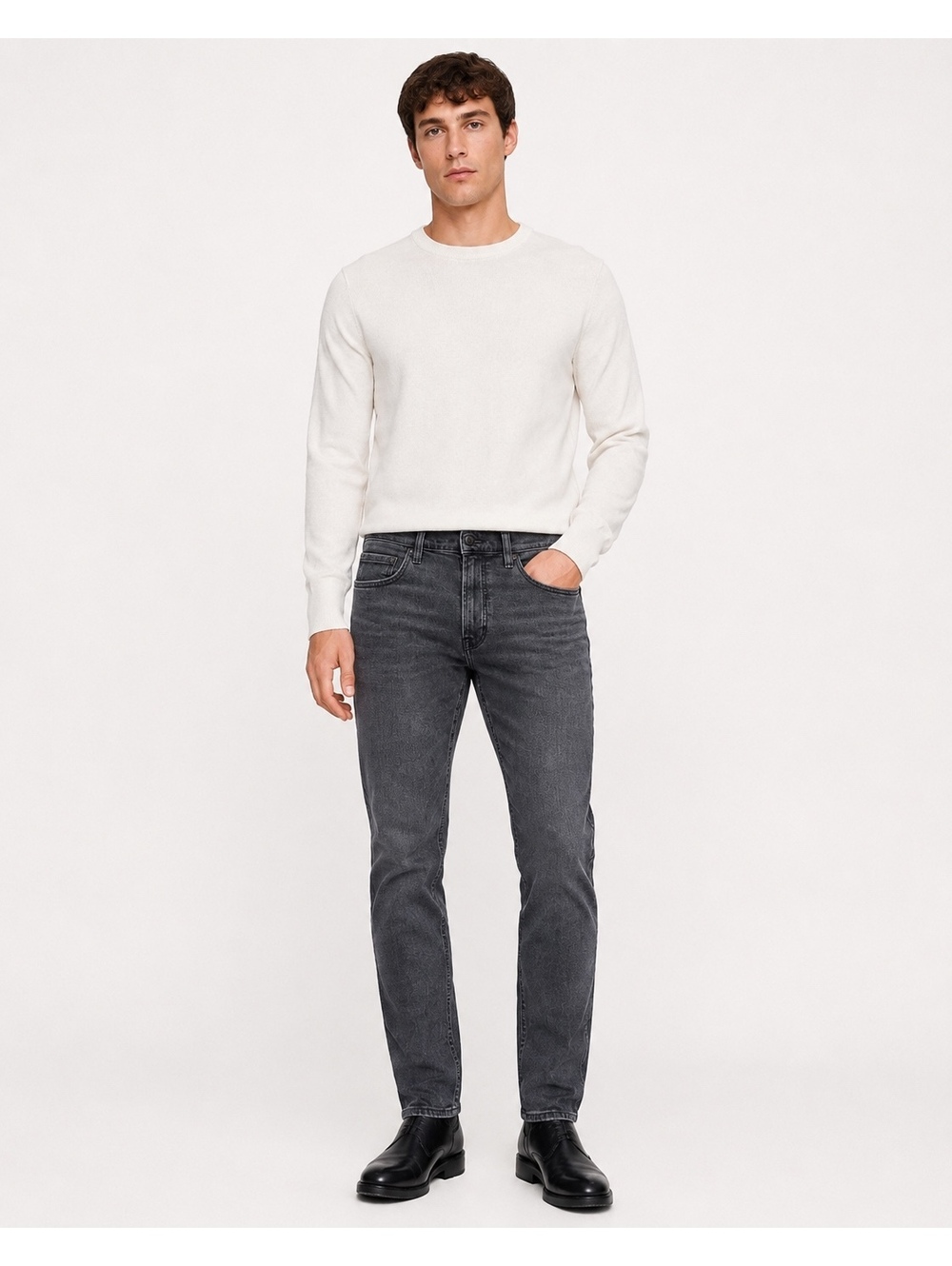 Banana Republic Authentic Slim Jeans Men’s 34x32 Charcoal Black NWT